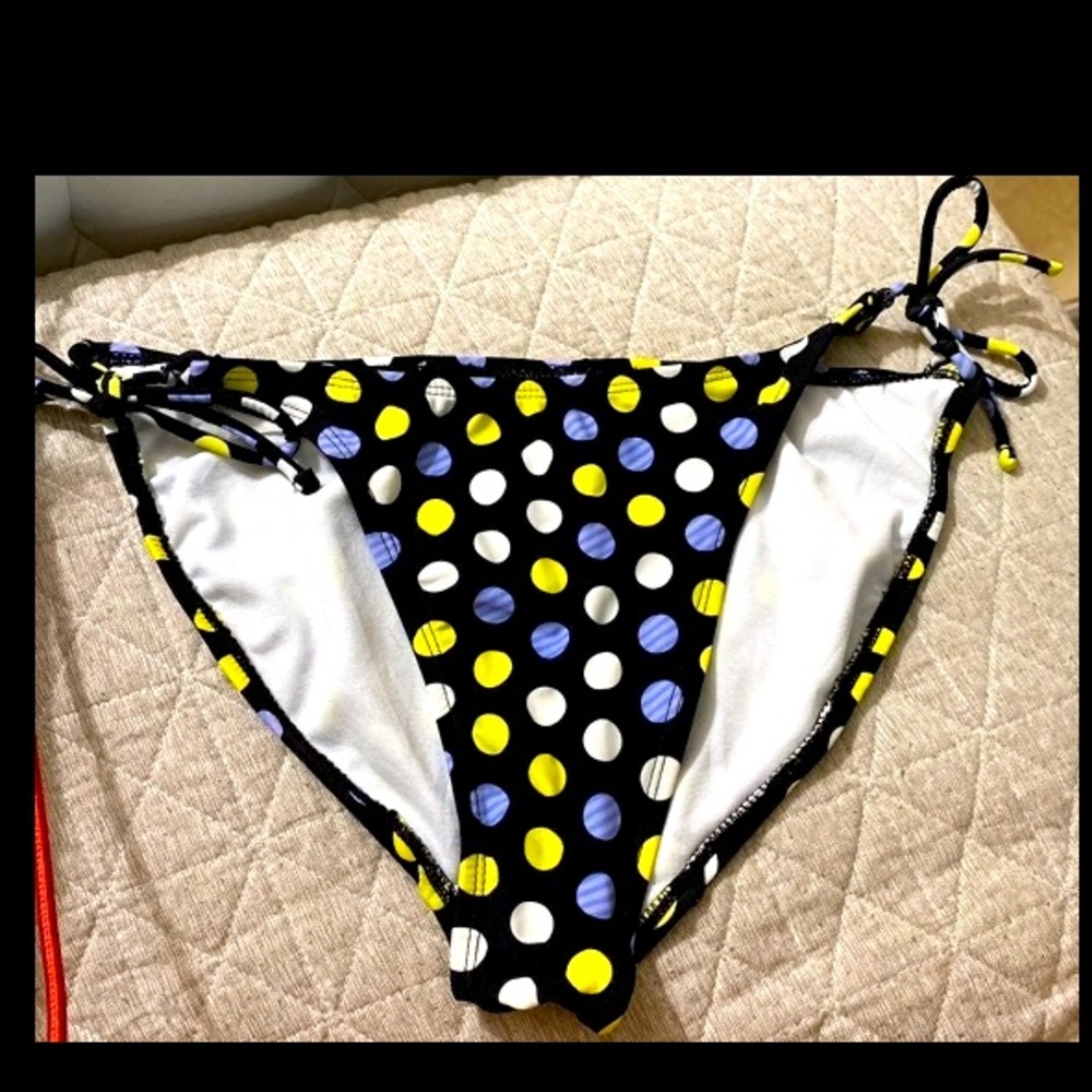 OP polka dot bikini bottom